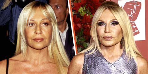 versace 90s rave|donatella versace then and now.